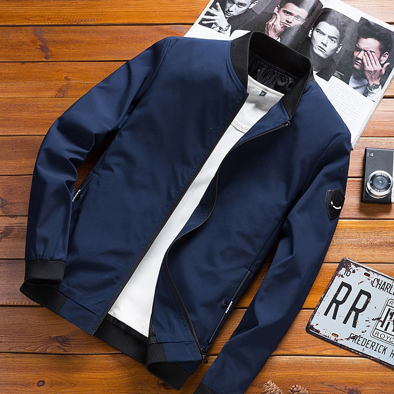 Herren Modische Freizeitjacke Drune