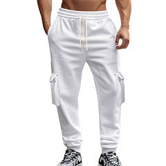 Herren Cargo-Jogginghose mit praktischen Seitentaschen und elastischem Bund Drune