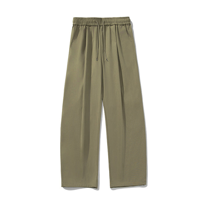 Damen Locker fallende Sommerhose mit hohem Bund, Elastik- und Tunnelzug Drune