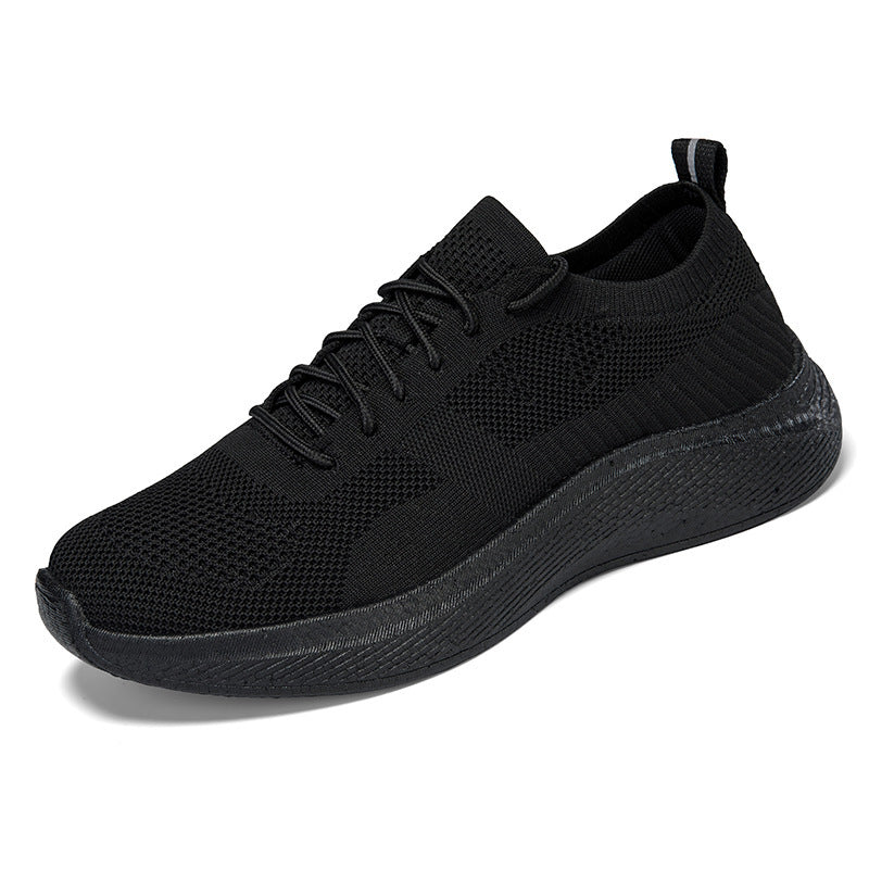 Unisex nan leichter Strick-Sneaker mit anatomischer Zehenbox, gepolsterter Fersenführung und stoßabsorbierender Leichtsohle Drune