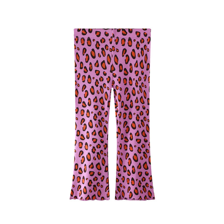 Damen legere Leggings mit animalischem Muster Drune