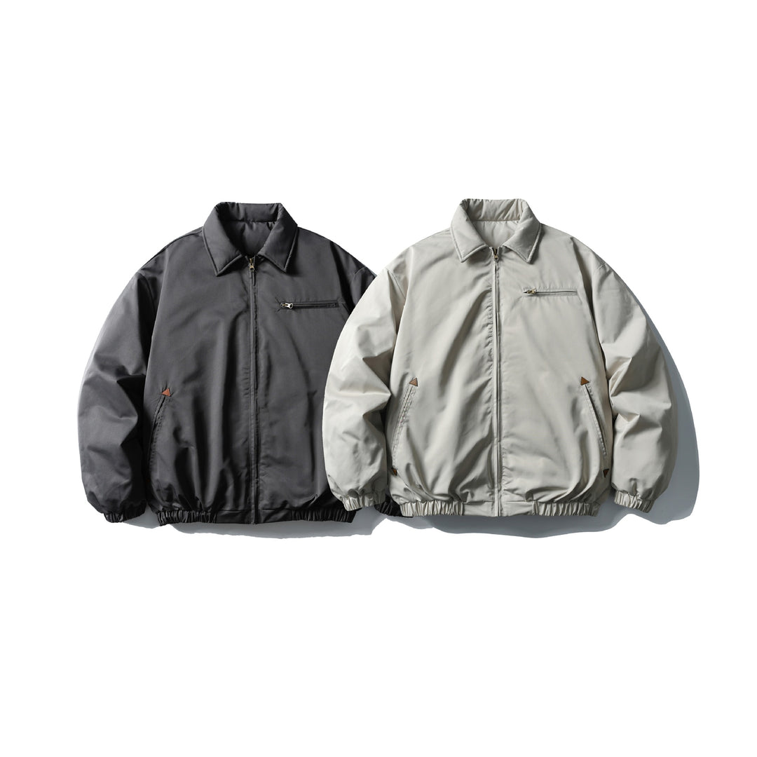 Herren Boxy-isolierter Blouson mit Reißverschluss-Brusttasche Drune