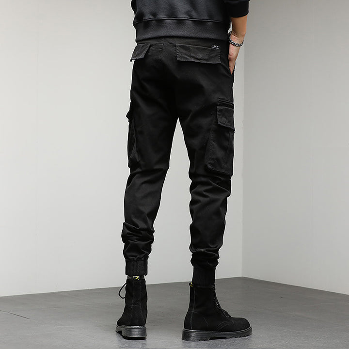 Herren Tactical‑Style Cargo‑Joggerhose mit multifunktionalen Taschen und elastischen Bündchen Drune