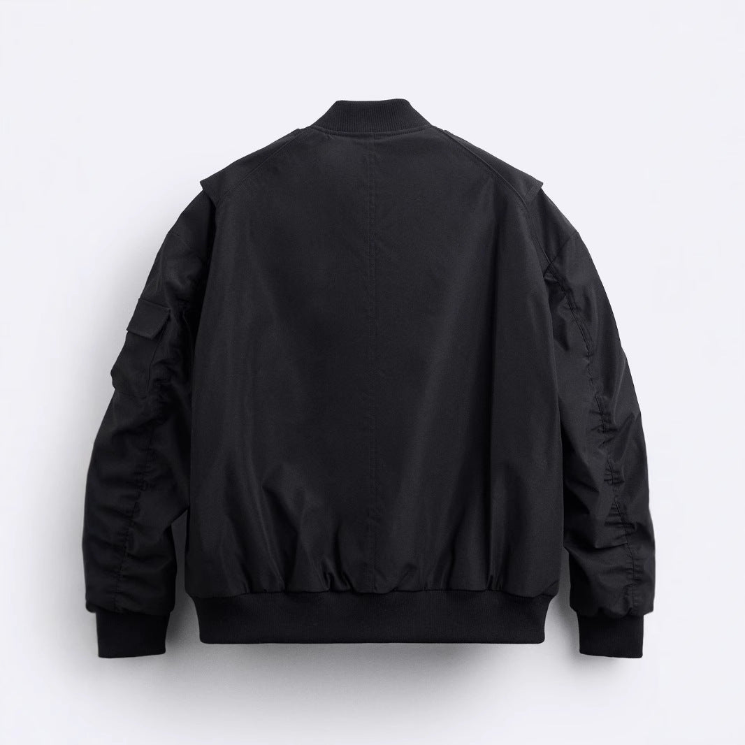 Herren Utility-Blouson mit Mehrfach-Taschen und Stehkragen Drune