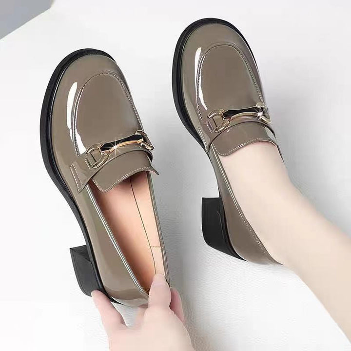 Damen Elegante und bequeme Pumps mit modischem Schnallen-Design Drune