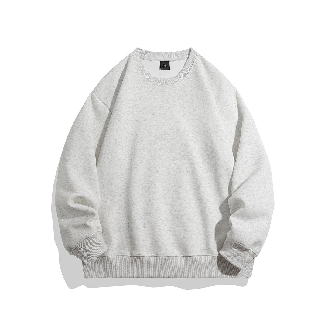 Herren Oversize Rundhals‑Sweatshirt mit tiefem Sitz, Raglanärmeln und gerippten Bündchen Drune