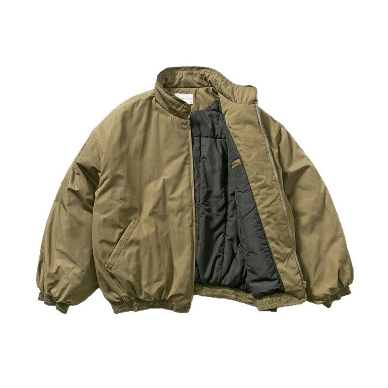Herren Leichte Steppjacke mit hohem Kragen Drune