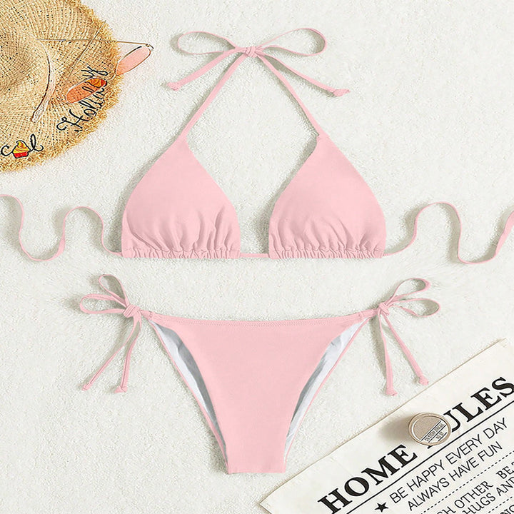 Damen Dreieck-Bikini mit verstellbaren Trägern Drune