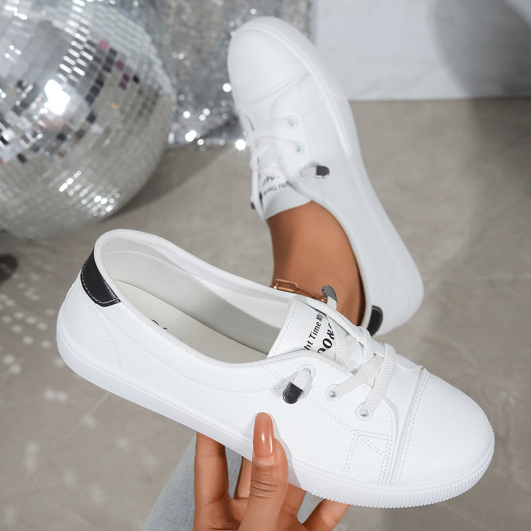 Damen komfortable Sneakers mit modischem Design und atmungsaktiver Oberfläche Drune