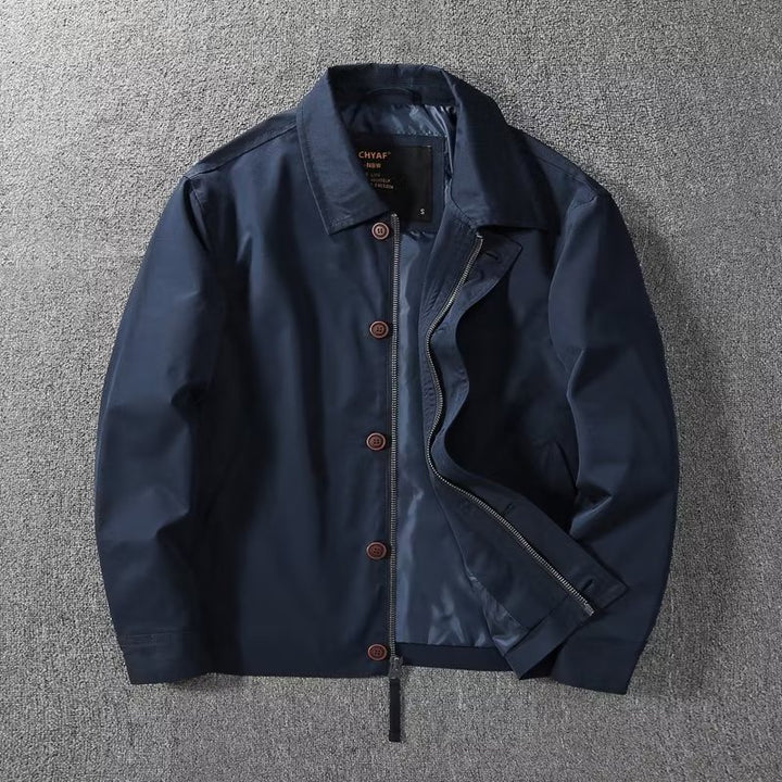 Herren Übergangsjacke mit Druckknöpfen Drune