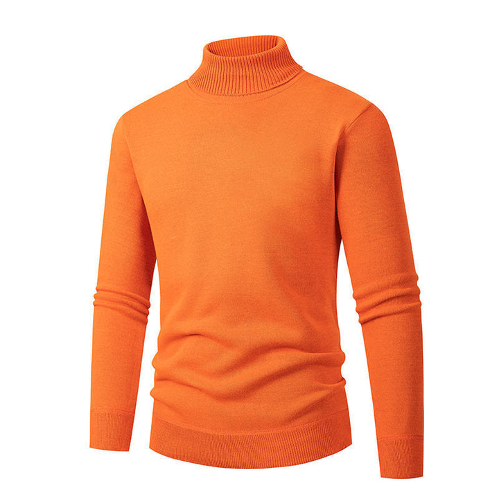 Herren eleganter Rollkragenpullover aus hochwertigem Material Drune