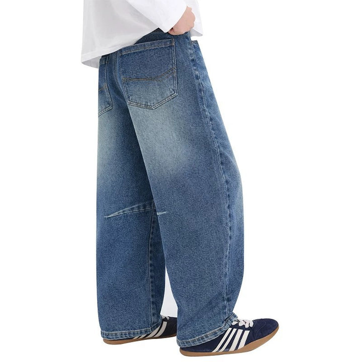 Unisex weite Jeans im Streetwear-Stil Drune