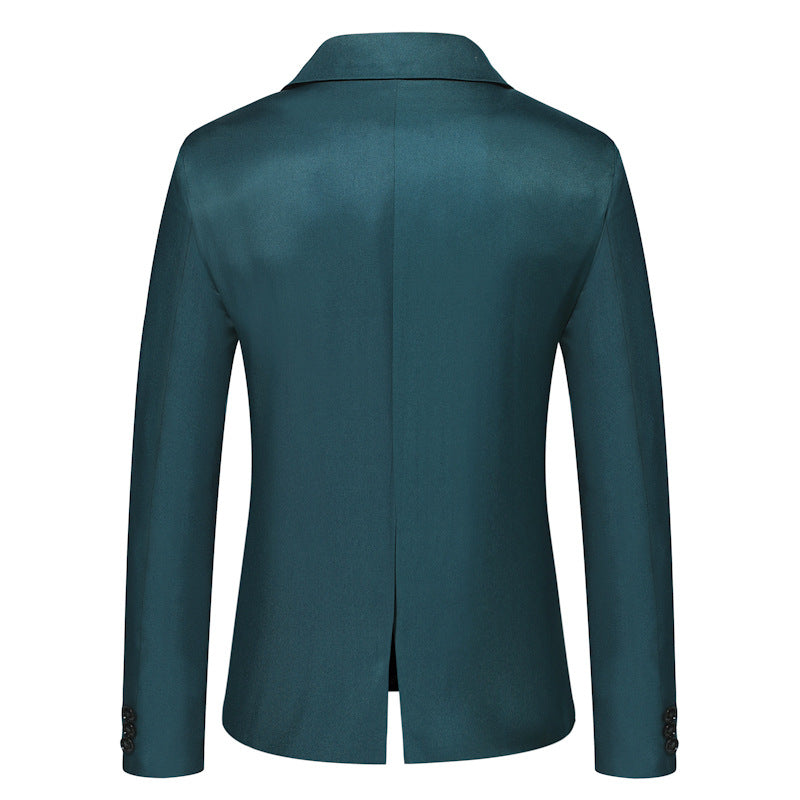 Herren Eleganter Smoking-Blazer mit klassischem Revers und zeitlosem Design Drune