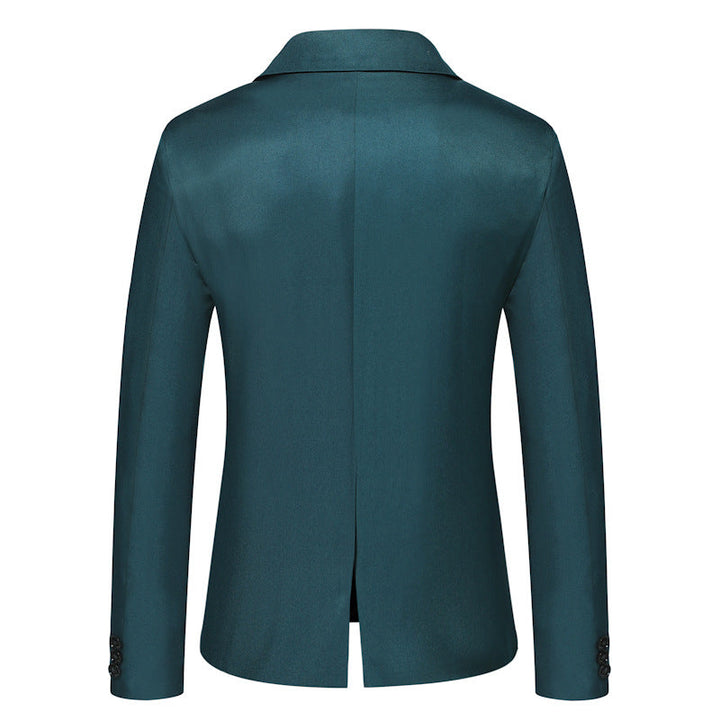 Herren Eleganter Smoking-Blazer mit klassischem Revers und zeitlosem Design Drune