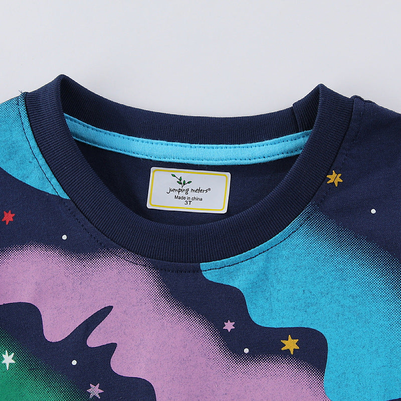 Jungen T-Shirt mit leuchtendem Bärenmotiv Drune