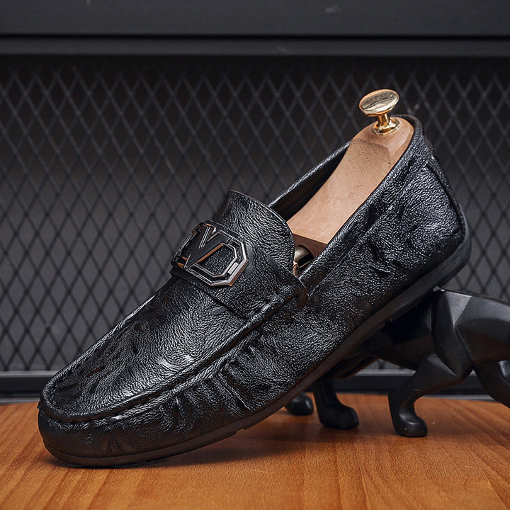 Herren Elegante Mokassin Schuhe Drune