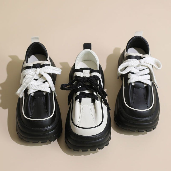 Damen Sportliche Chunky Sneakers mit strapazierfähigem Obermaterial und rutschfester Sohle Drune