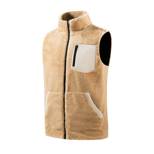 Herren Kuschelige Fleece-Weste Drune