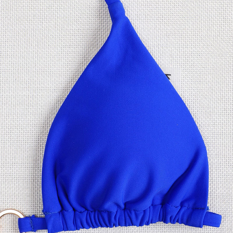 Damen klassischer Bikinislip mit verstellbaren Kordeln Drune