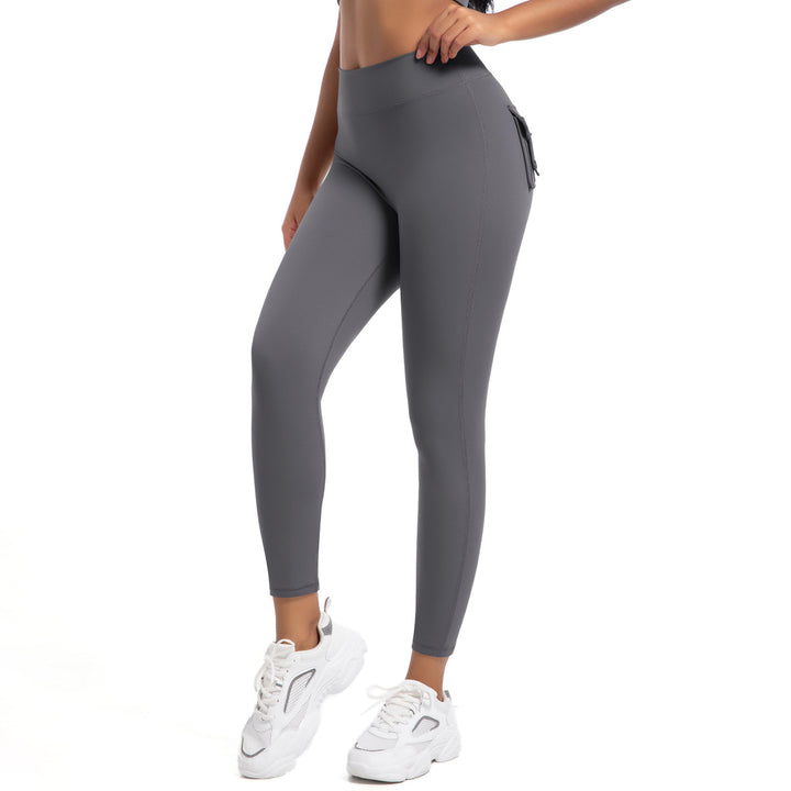 Damen Kompressionsleggings mit hoher Taille und praktischen Taschen Drune