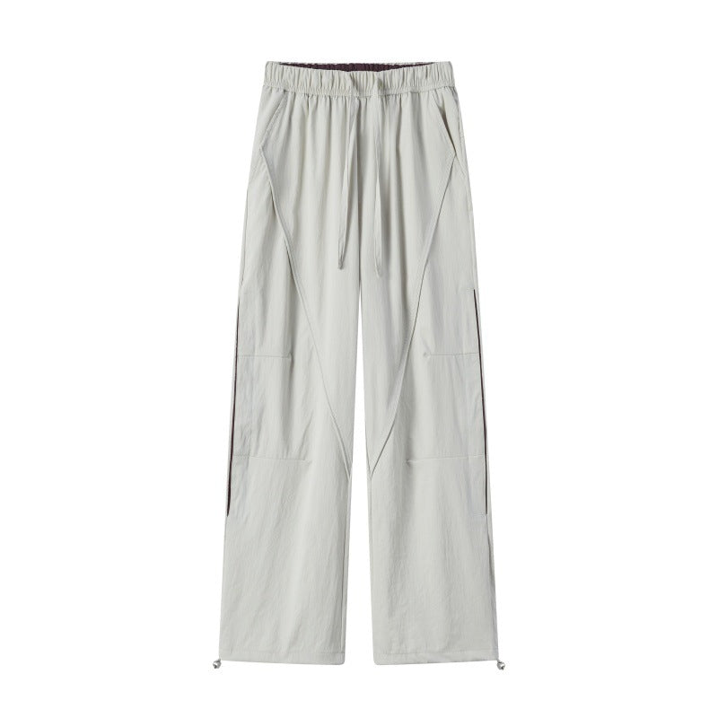 Damen Bequeme Cargohose mit elastischem Bund Drune