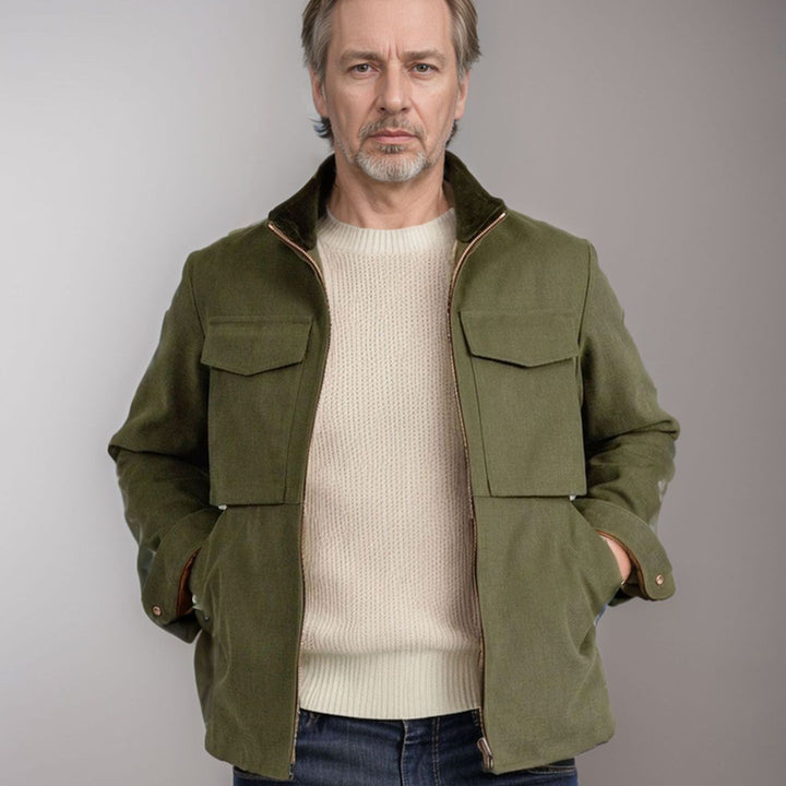 Herren stylische Funktionsjacke im modernen Design mit großzügigen Taschen Drune