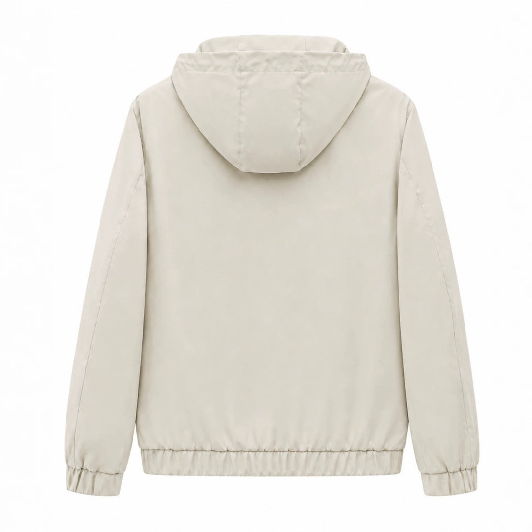 Herren Leichte Freizeitjacke mit verstellbarem Kapuze Drune