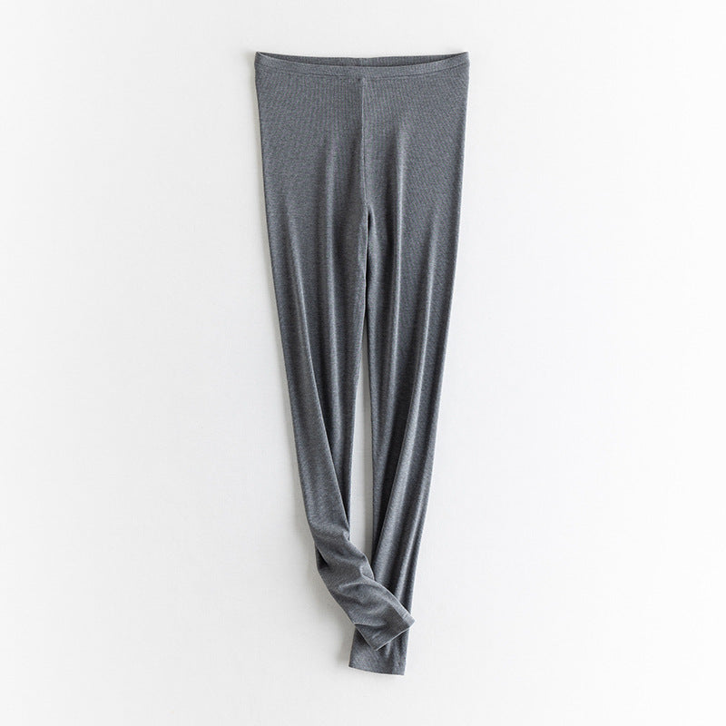Damen Feine Thermo-Leggings mit hohem Elastikbund und enger Silhouette Drune