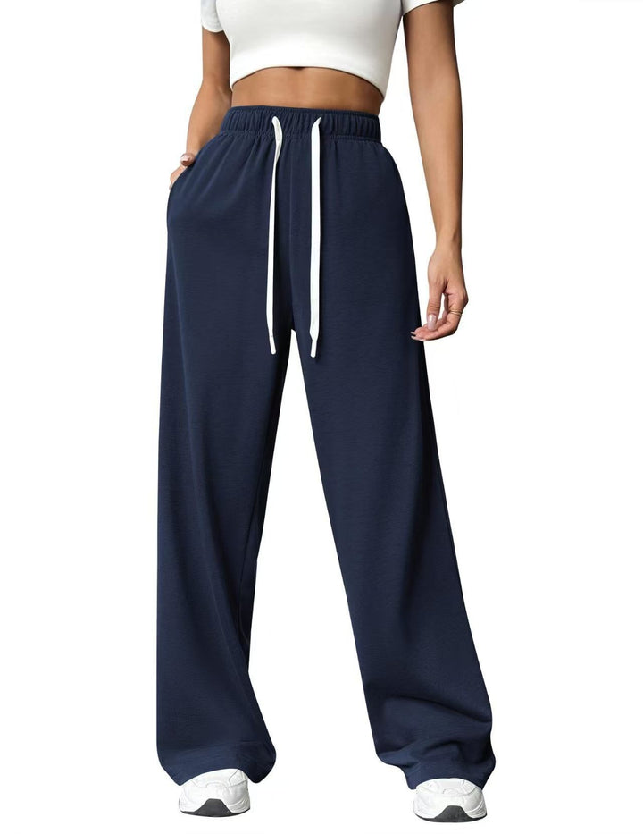 Damen nan gemütliches Lounge-Jogginganzug-Set mit Oversize-Hoodie und elastischer High-Waist Jogginghose Drune