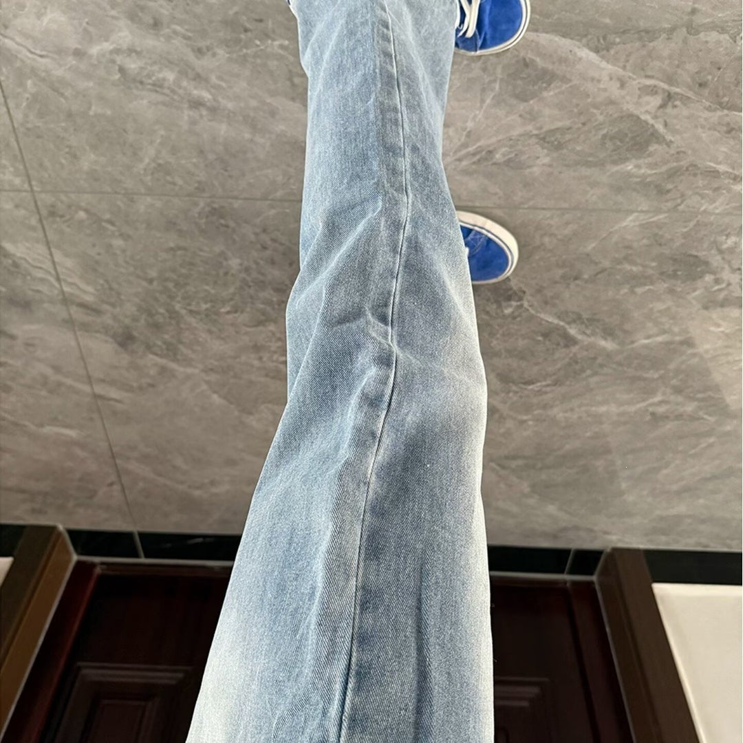 Damen Weitgeschnittene Denim-Jeans Drune