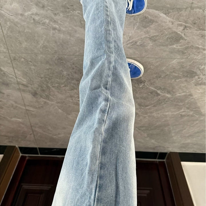 Damen Weitgeschnittene Denim-Jeans Drune