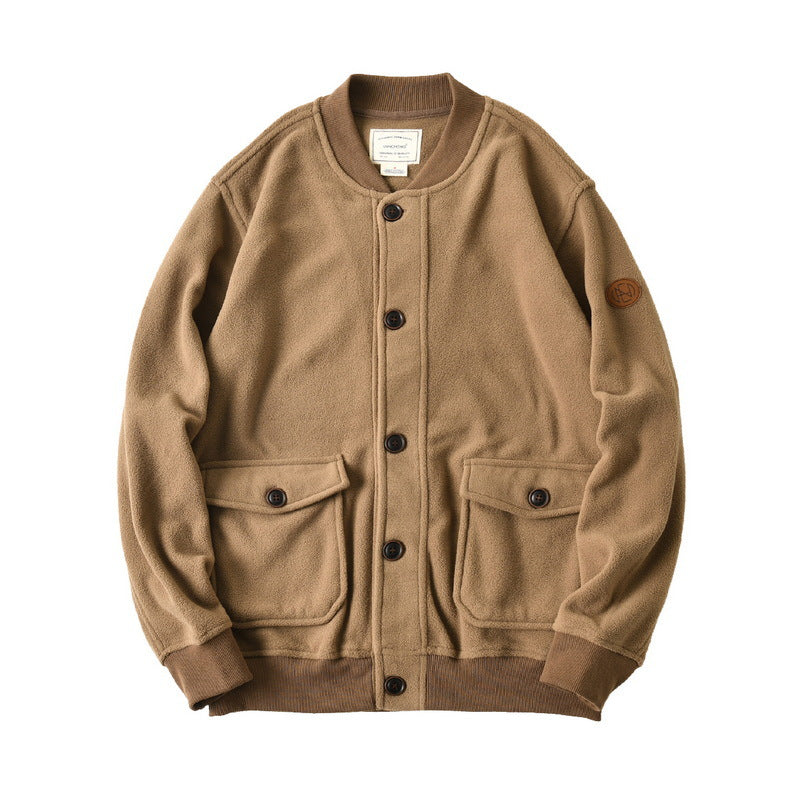 Herren Fleecejacke mit praktischen Taschen Drune