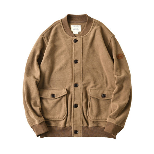 Herren Fleecejacke mit praktischen Taschen Drune