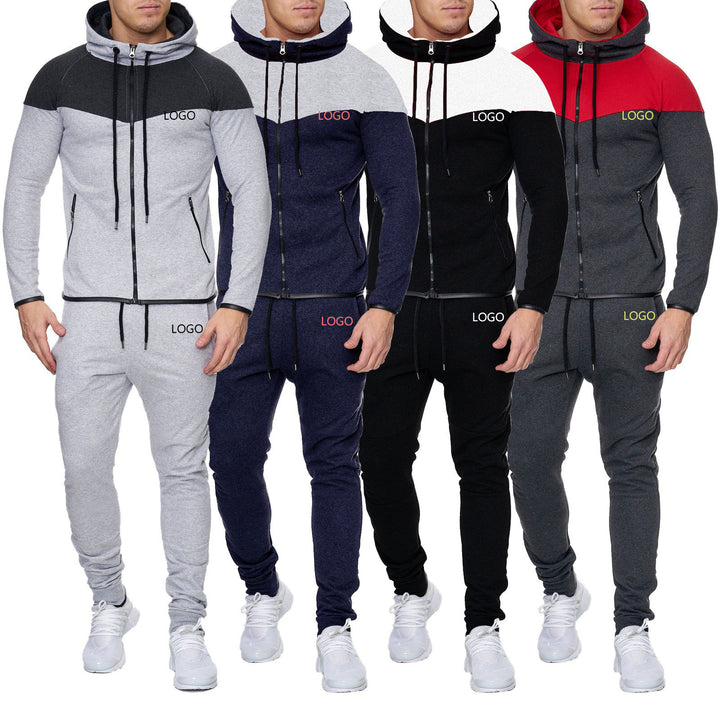 Herren Modernes Sportanzug-Set Drune