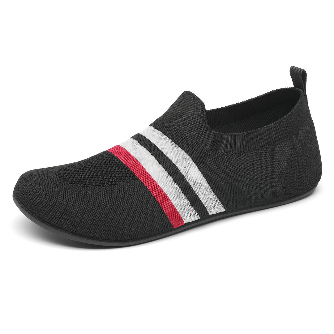 Damen nan ultra-flexibler Strick-Ballerina mit sockenähnlichem Schaft, elastischem Einstieg und rutschfester Flexsohle Drune