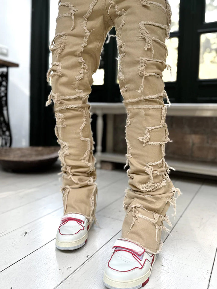 Herren modische Zerrissene Skinny Jeans im lässigen Street-Style Drune