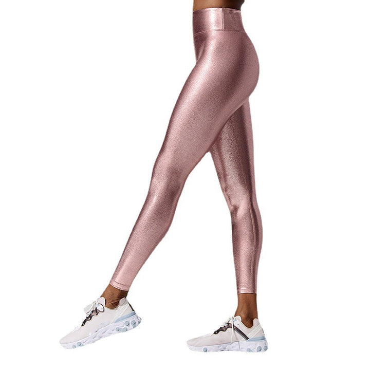 Damen Hochglänzende Leggings im eleganten Design Drune