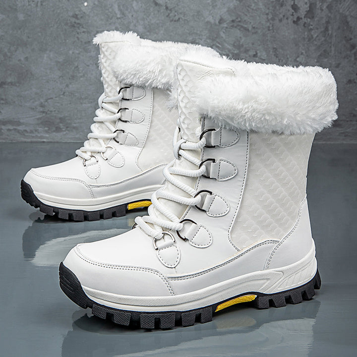 Damen Winter-Wanderboots mit isolierendem Futter und rutschfester Sohle Drune