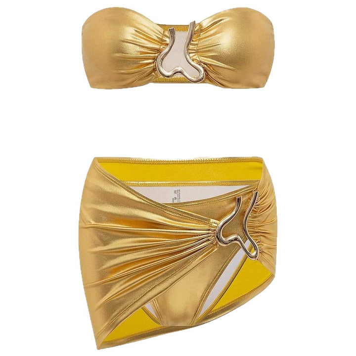 Damen Raffiniertes Bikini-Unterteil Drune
