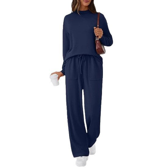 Damen Lässiger Relaxed-Fit Jogginganzug Drune