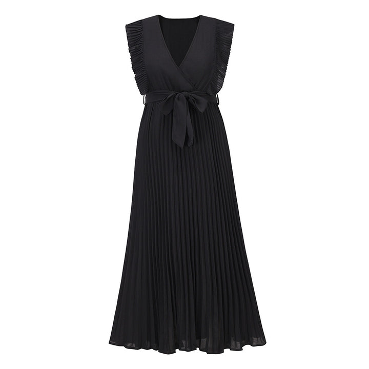 Drune | Plissee-Kleid aus Chiffon
