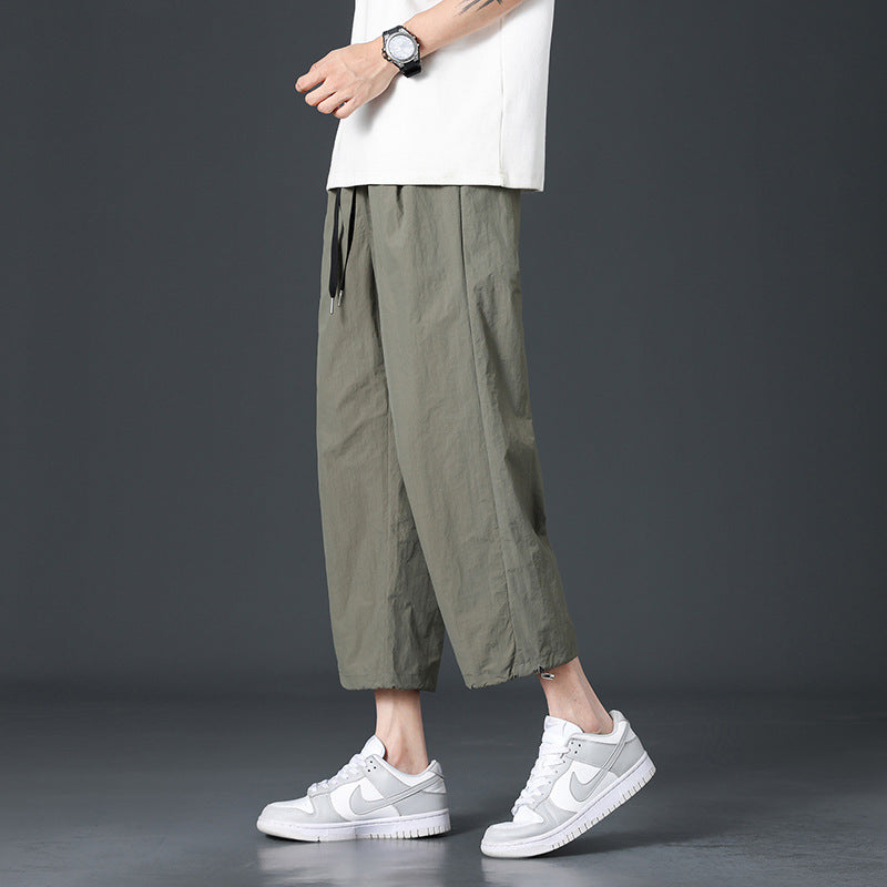 Herren Lässige und Bequeme Windbreaker-Hose
