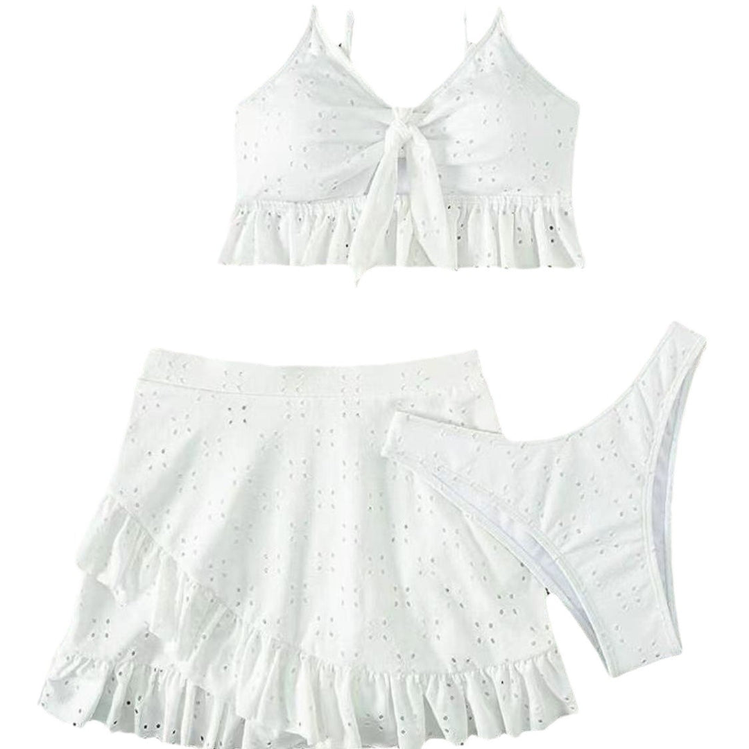 Damen Crop-Top und Rock Set Drune
