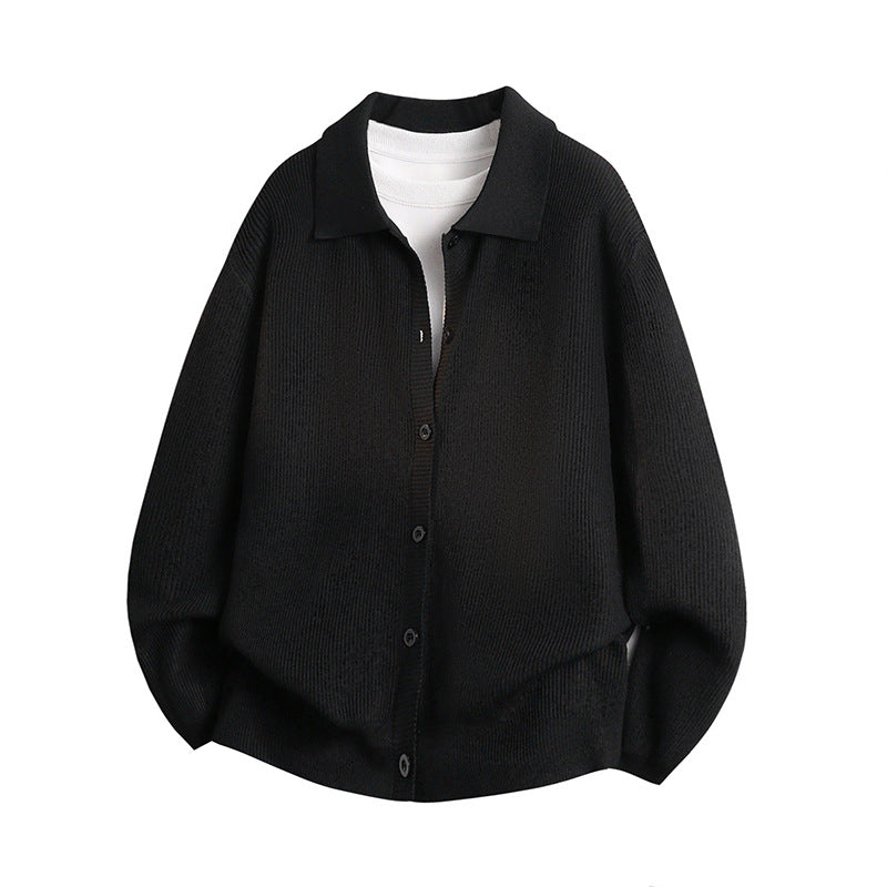 Damen Elegante Strickjacke mit Knopfleiste Drune