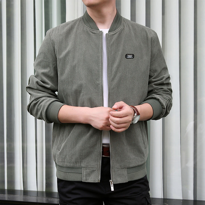 Herren Trendige Cordjacke Drune