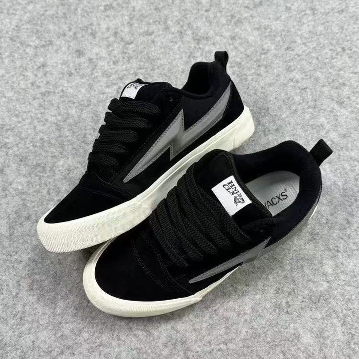Damen Sportliche Sneaker mit futuristischem Akzent und strapazierfähiger Laufsohle Drune