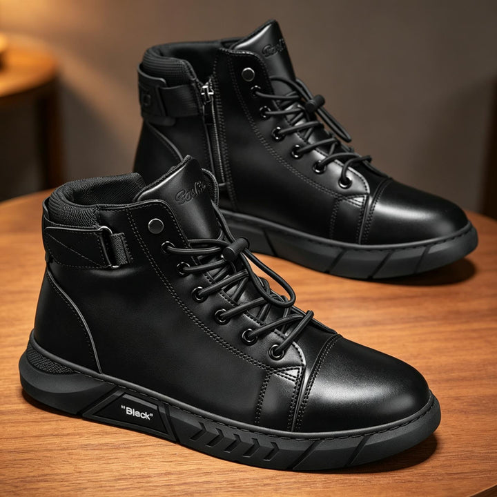 Herren Hochgelegene Schnürschuhe Drune