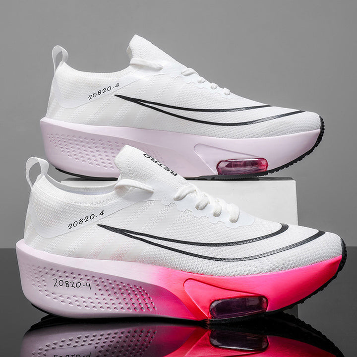Unisex Profi-Tempo-Laufschuh mit sichtbarer Fersen-Airunit und atmungsaktivem Monofilament-Obermaterial Drune