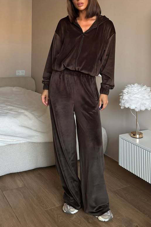 Drune | Dough Kapuzenpullover und Hose Zwei Teile Satz