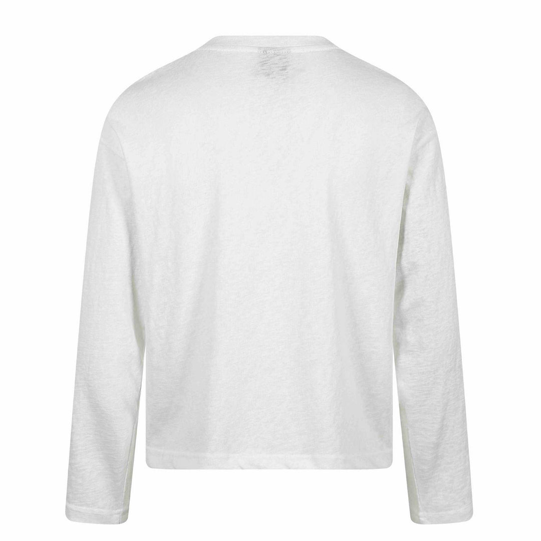 Unisex Langarm-Halbzipshirt mit Stehkragen und Parthenon-Print Drune